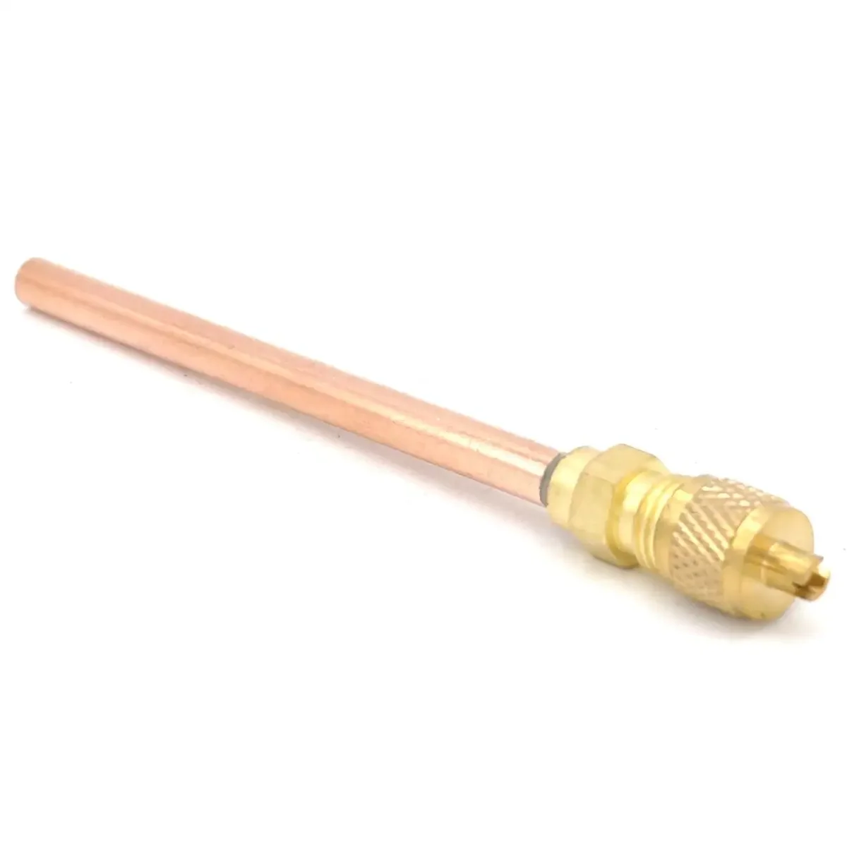 

120mm Length Refrigerator Check Filling Valve Fluorine Nozzle Quick Connector Cooler Refrigeration Parts