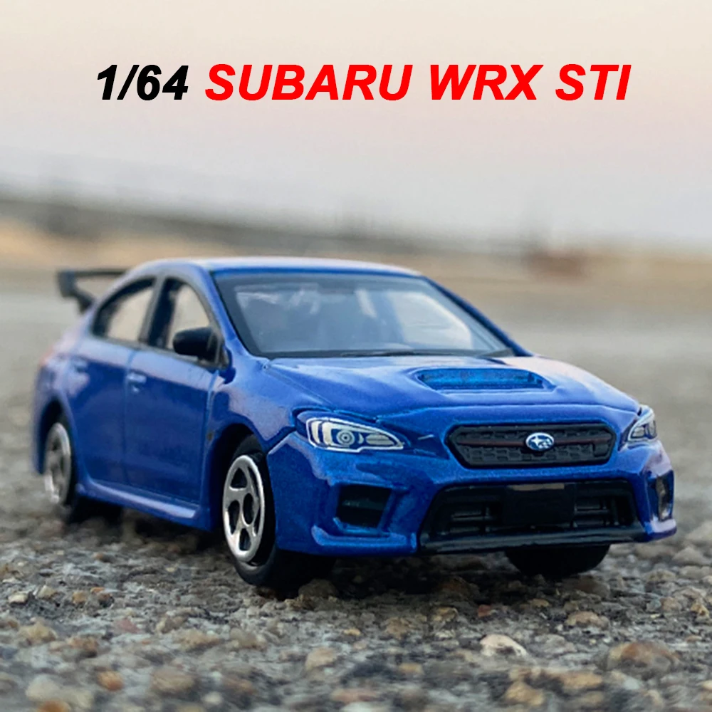 

Масштаб 1:64 SUBARU WRX STI 2020, миниатюрные игрушечные машинки, литые под давлением модели из сплава, резиновые шины, колеса, слайд вперед, автомобили, подарки-сюрпризы для мальчиков