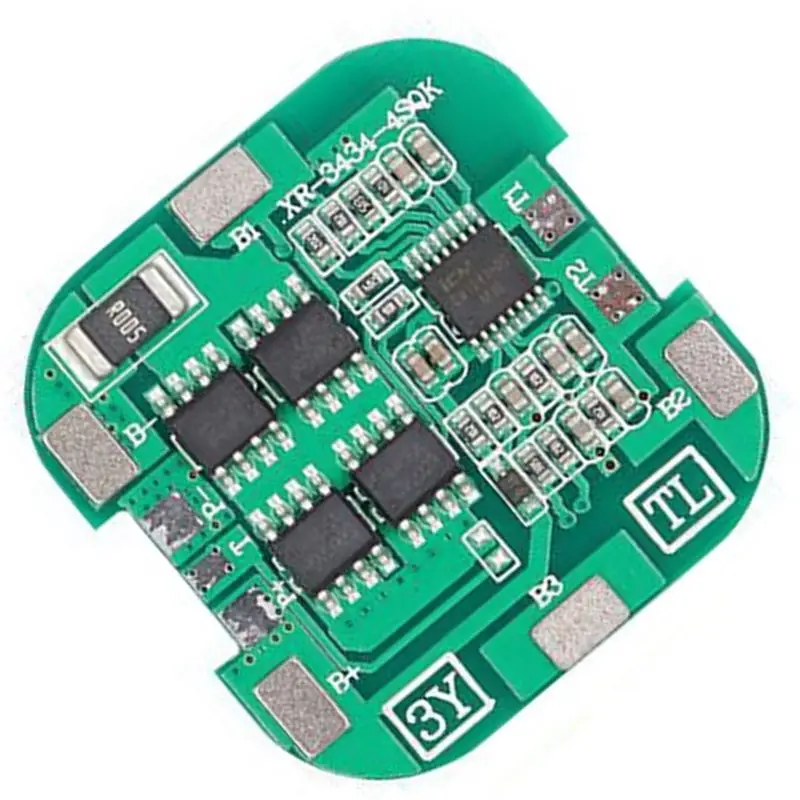 A14G 2Pcs 4S 8A 14.8V 18650 Li-Ion Lithium Battery Charge Board Sweeping Machine Solar Lithium Battery Protection Board