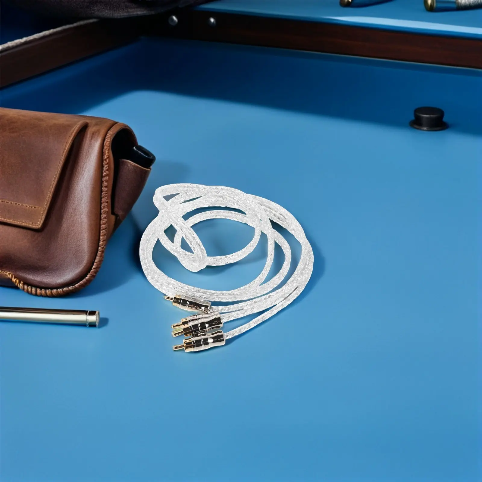 

2Pcs Pure Copper Car Audio Speaker Wire Auto Amplifier Subwoofer Cable Flexible Braided Shielded Wire Compatible with Car Sound
