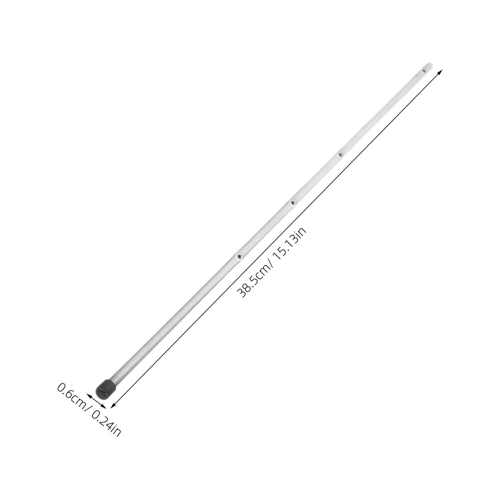 2 個サッカーポール金属棒テーブルサッカーマシン用耐久性のあるハンドル交換フーズボールテーブルアクセサリー