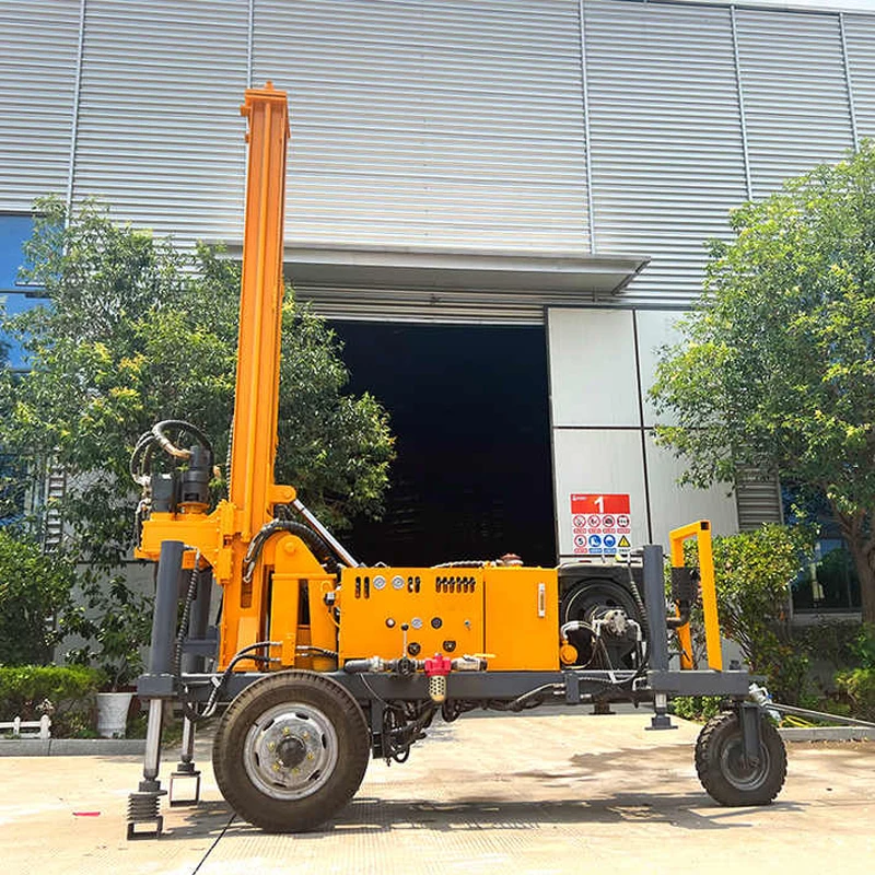 100m 200m Water Well Drill Rig Borehole Rigs For Sale Well Drilling Water Drilling Machine