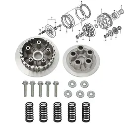 Wheel Center Clutch Inner Hub &Outer Pressure Plate Kit For Honda TRX 400EX TRX400EX 1999 - 2004