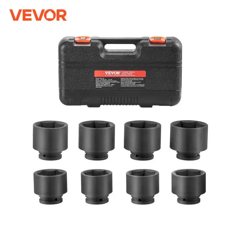 VEVOR Axle Nut Impact Socket Set 3/4