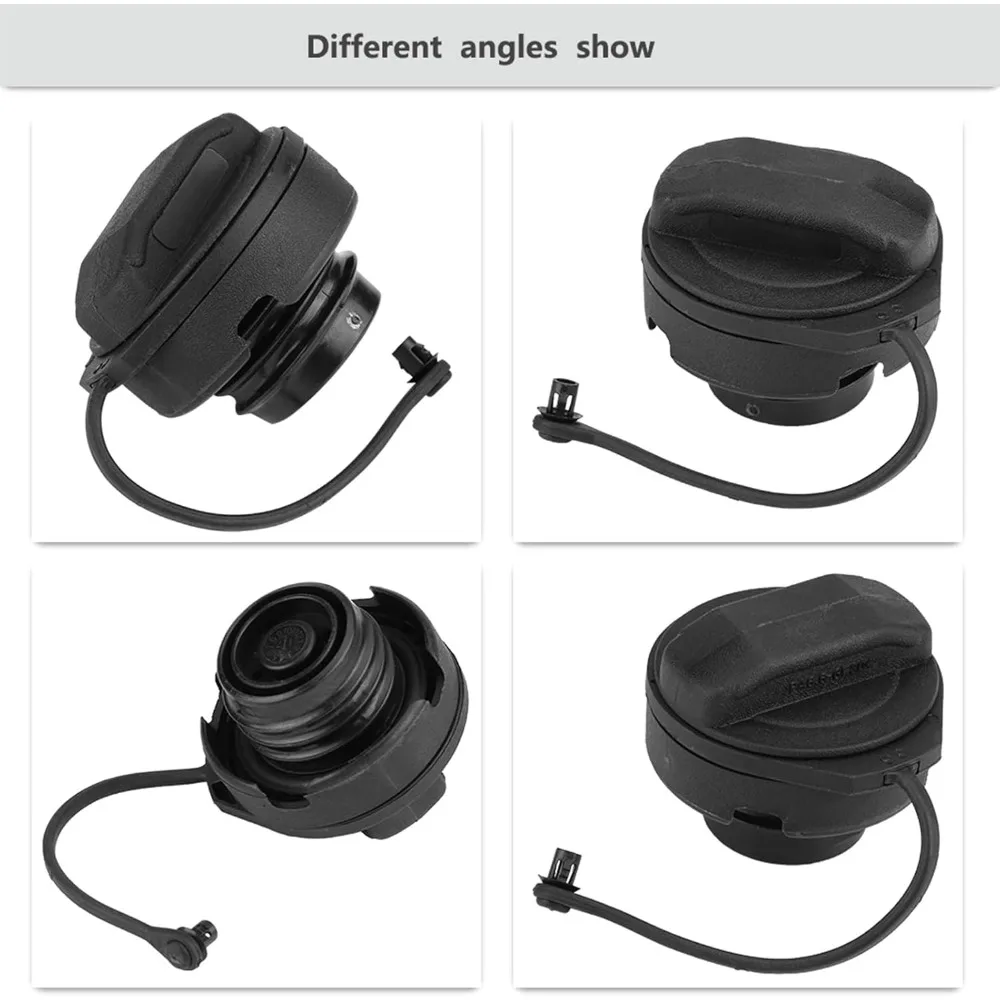 Tapa de tanque de combustible diésel para coche, cubierta para VW Golf 4 5 6 Jetta Passat Polo Audi A3 A4 A6 A8 Skoda Octavia Leon Seat 1J0201550A