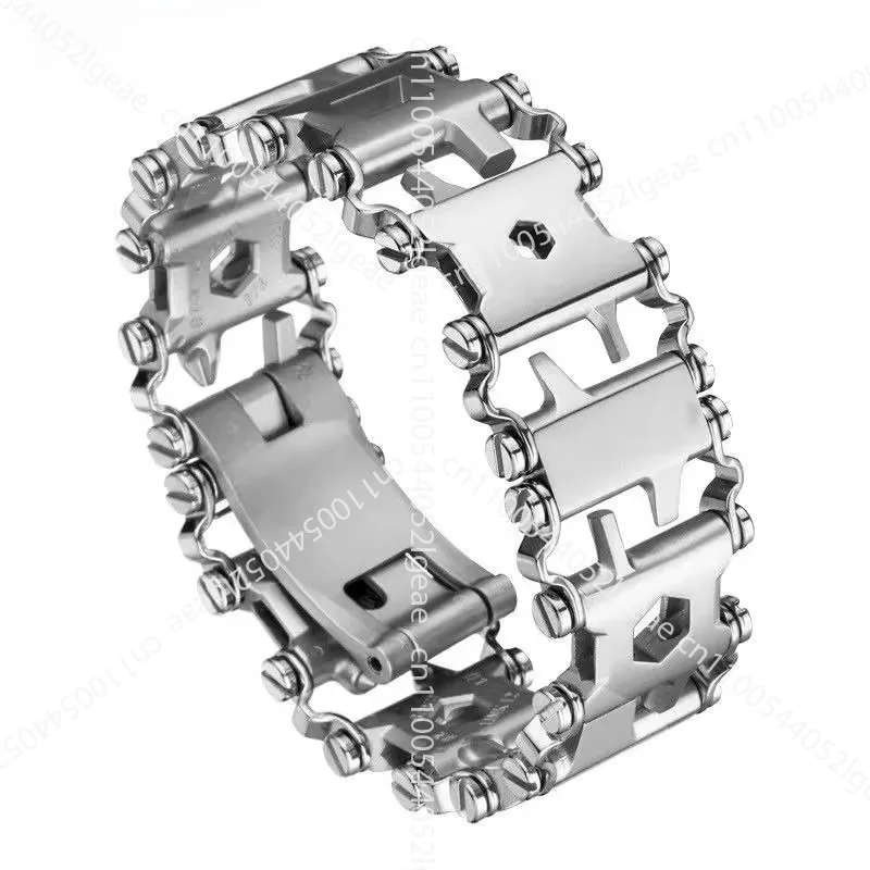 

Multifunctional Stainless Steel Bracelet Field Self-defense Tool Outdoor Camping Survival