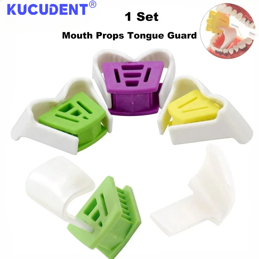 1Pc Dental Mouth Prop Tongue Guard Kit Occlusal Pad Rubber Bite Opener Blocks Silicone   Dentist Oral Retractor Dentistry Tools