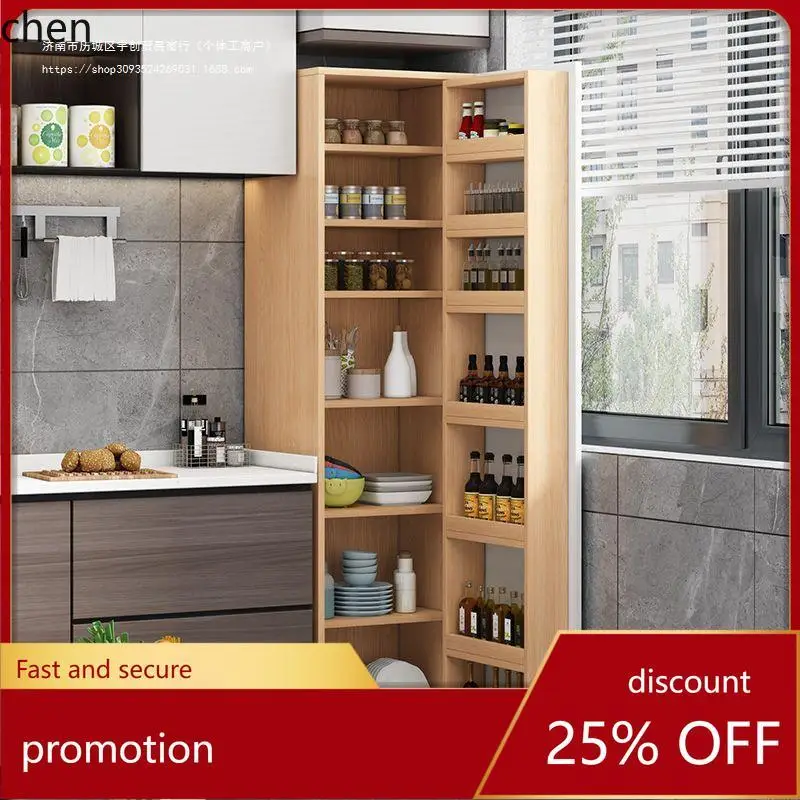 

HTT Home Modern Simple Dining Side Integrated Wall Cabinet Home High Cabinet Large Capacity Multi-Functional