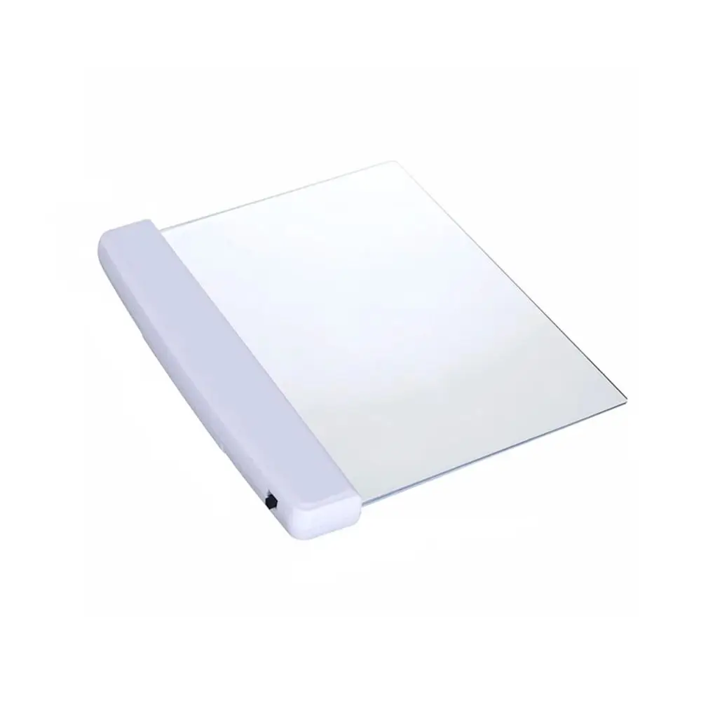 Portable Flat Panel LED Book Lamp Eye Protection Transparent Reading Light Multipurpose High Brightness Bedside Study Light Home