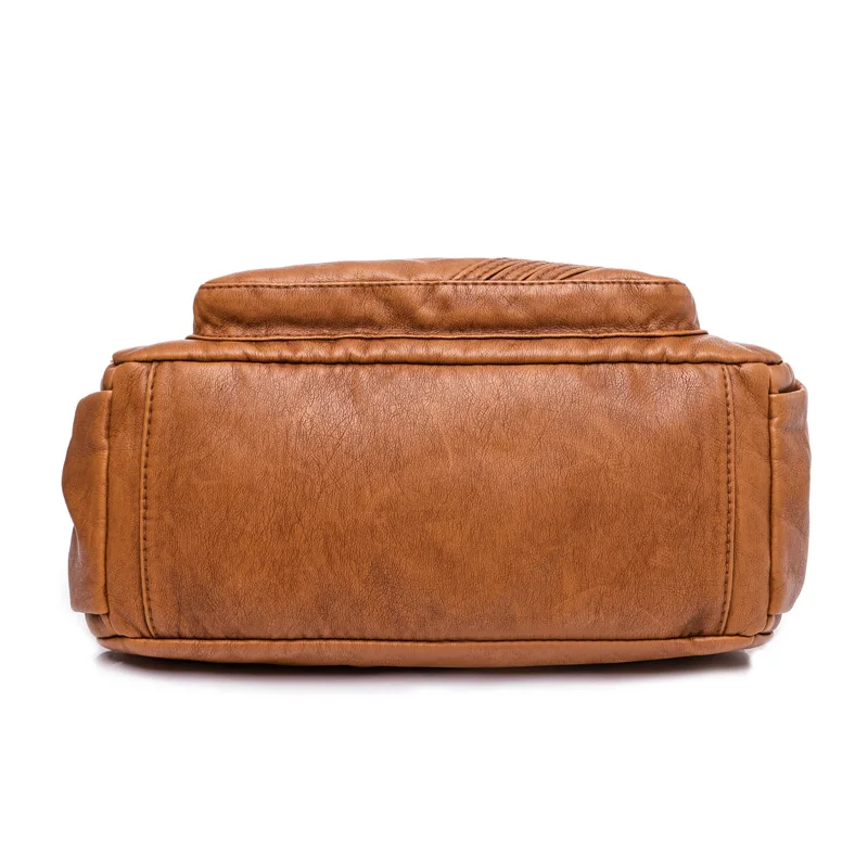 Crossbody Bag Women Multifunction Messenger Bag Pu Leather Shoulder Bag Multi-pocket Bag Female Small Bags Casual Hobos for Girl