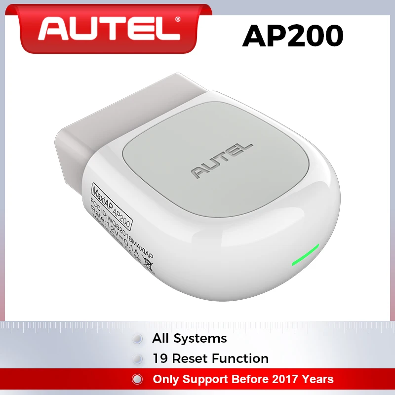 Autel AP200 Bluetooth OBD2 Scanner Automotivo OBD 2 TPMS Code Reader Car Diagnostic Tool Full Systems Scan Tools before 2017