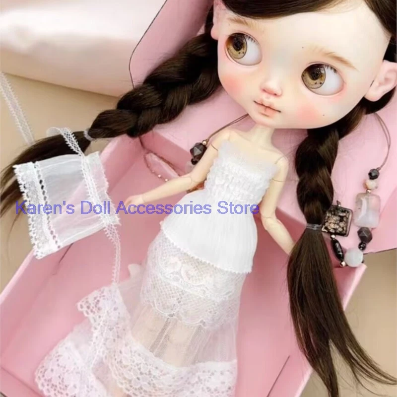 

2025 French lace style 3pcs Bralette Dress/Skirt/Apron for landoudou/Blythe (Fit for Lulu,ymy24,Ob22,24,26,zone, Jenny)