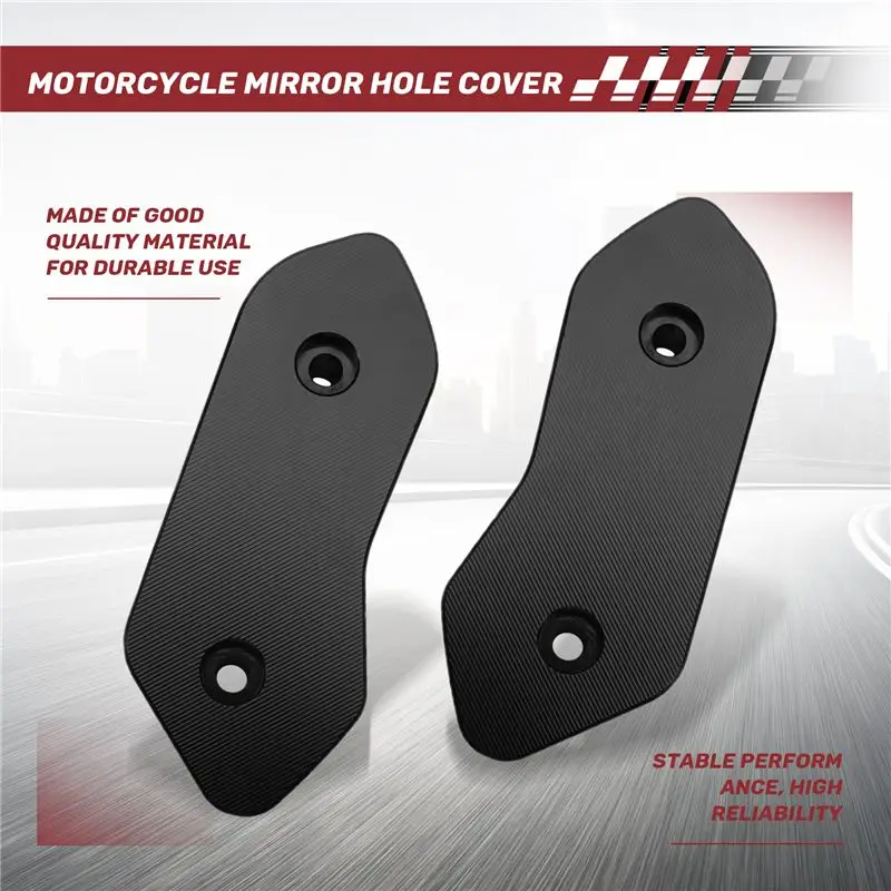 WF-Motorcycle Mirror Hole Cover For T-MAX560 TMAX560 TMAX Tech MAX 2025- Rear View Mirror Cover Base Cap