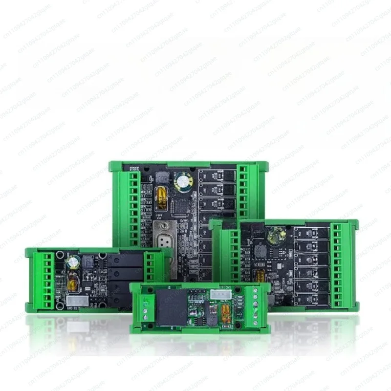 FX2N PLC Board with Shell 6MR 10MR 14MR 20MR 6MT 10MT 14MT 20MT DC24V Relay Transistor Output Analog 2AD Module
