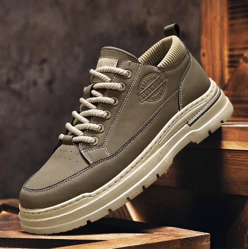 

Men's shoes casual sports shoes four season soft soled comfortable outdoor workwear shoes fashion youth socks Sneakers