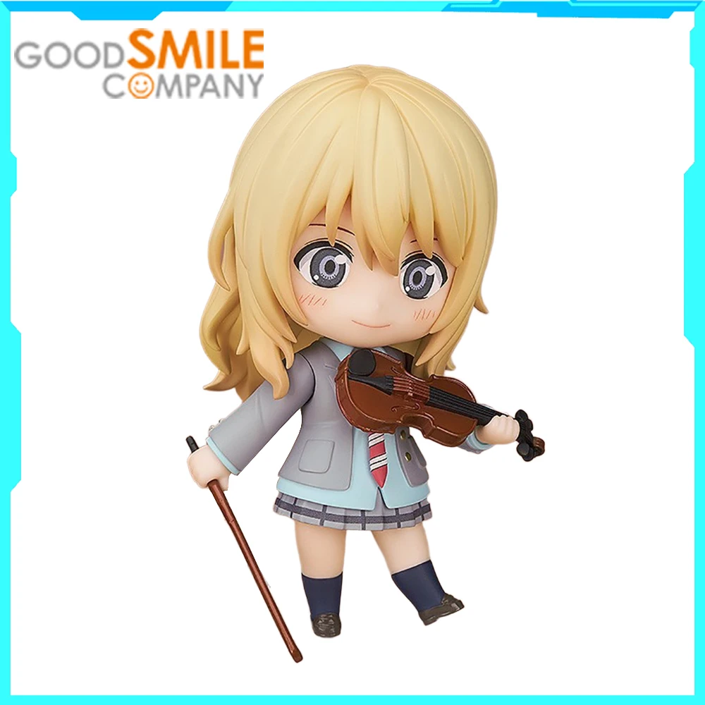 

Original Genuine Good Smile Company Action/Dolls Nendoroid (#2113) Shigatsu Wa Kimi No Uso Miyazono Kaori H=100mm Anime Figure