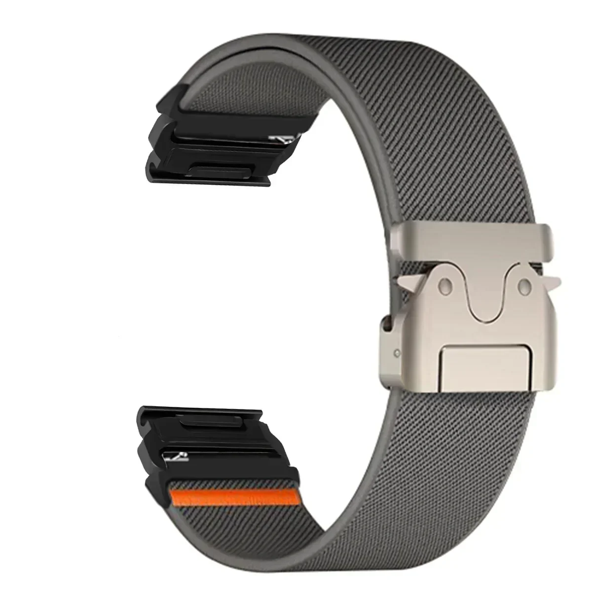 20 22 26mm Nylon Elastische Band Voor Garmin Fenix 8 51mm 7 Pro 7S 7X6X6S 6 5X Parachute Band Armband Forerunner 965 955 Correa - afbeelding 1