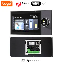 ALEXA Android 8.1 WIFI Tuya ZIGBEE Smart Home con porta RS485 pannello di controllo remoto con relè per interruttore amplificatore da parete leggero