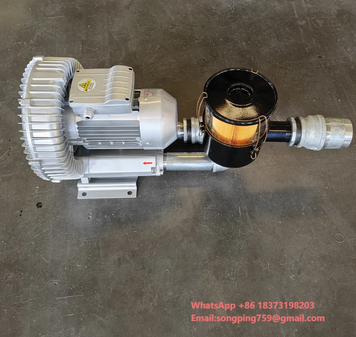 Single Phase Ring Blower 3hp Ring Blower Aquarium Air Pump