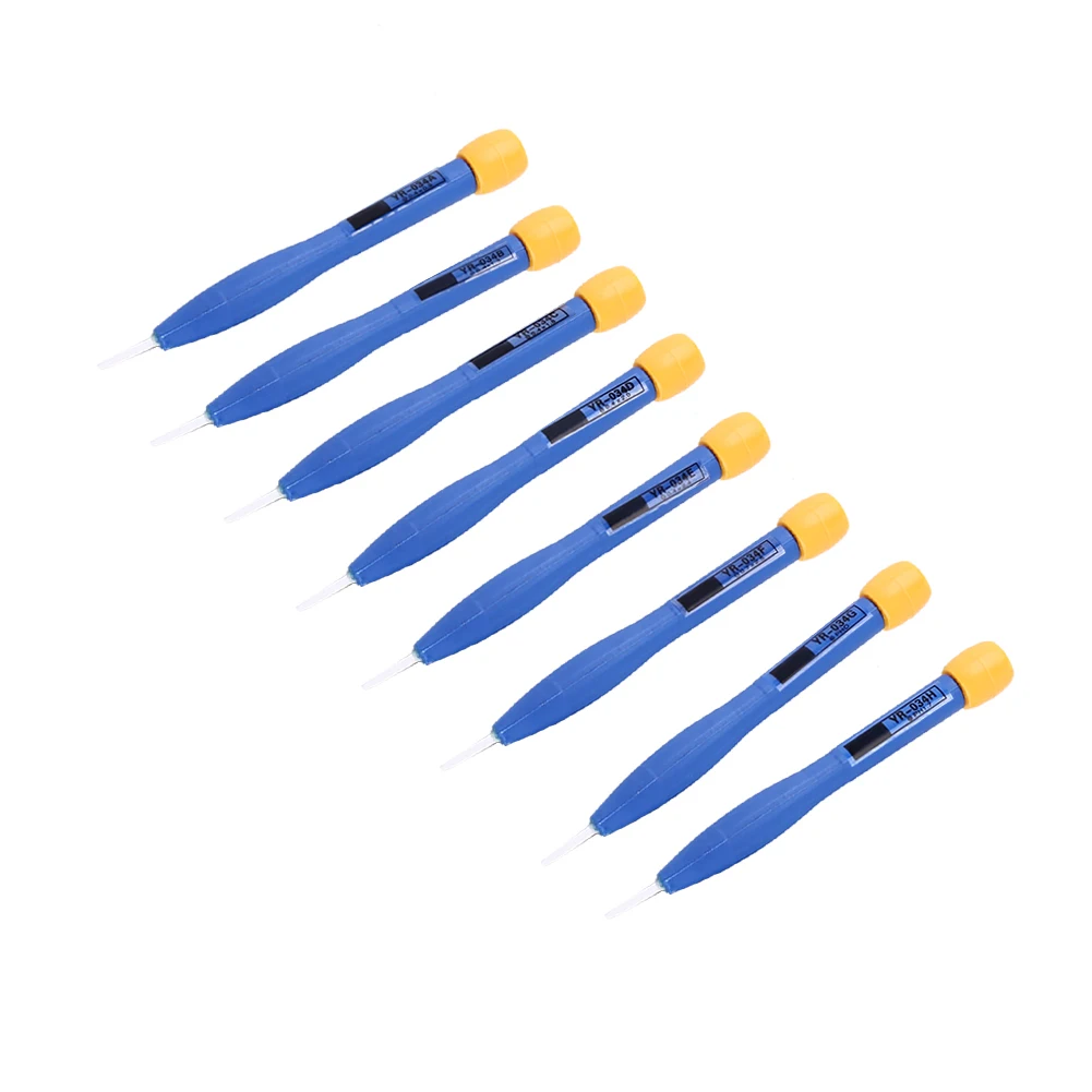 8 pcs Adjust Frequency Screwdriver Anti static Plastic Ceramic Set Home Hand Tools Useful New