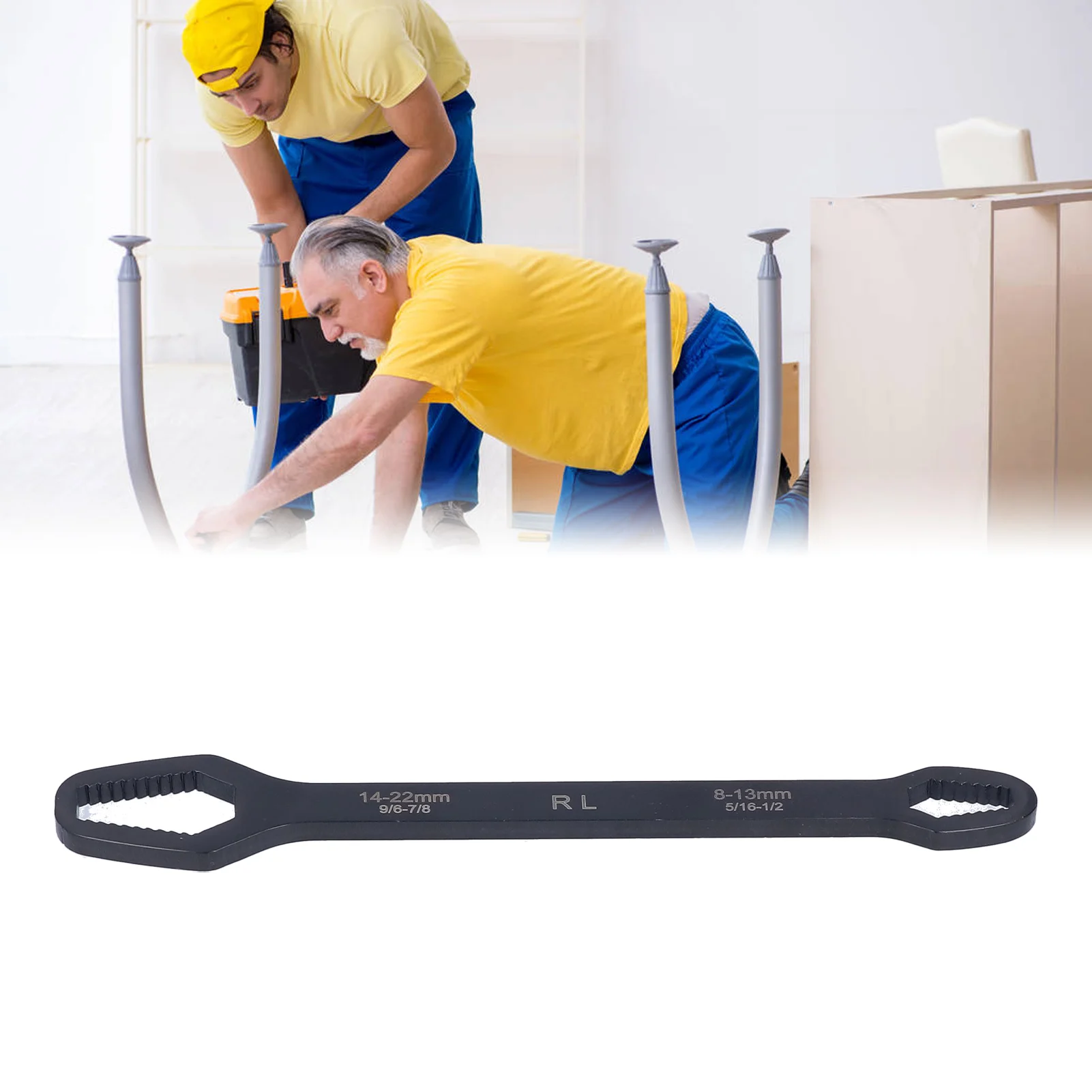 

Multifunctional Self Tightening Wrench 8‑22mm High Hardness Double Ended Wrench Self Tightening Wrenche