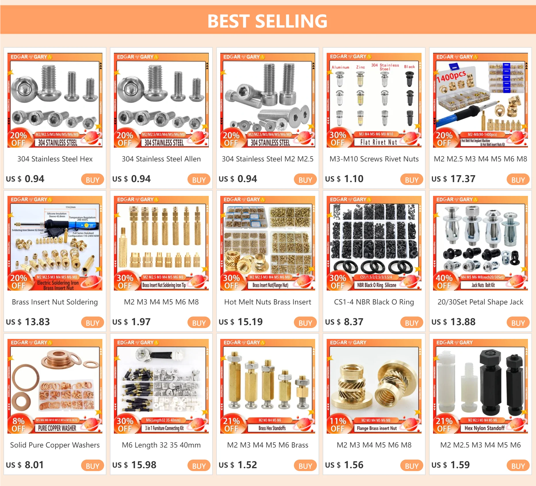 M2 M3 M4 M5 M6 Messing Hex Abstandsbolzen Phillips Abstand Schraube Mutter Set PCB Unterstützung Säulen Säule Bord Rack Stud Spacer Motherboard – Detail 5