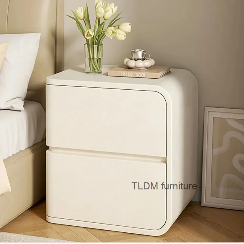 Minimalist Storage Nightstand Modern White Nordic Drawer Night Table Bedroom Simple Comodini Camera Da Letto Bedroom Furniture