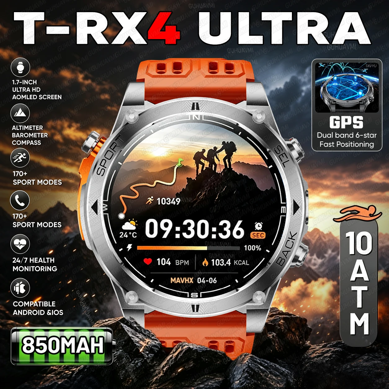 Outdoor Power Meter Box - New T-RX4 Ultra Outdoor Sports Smart