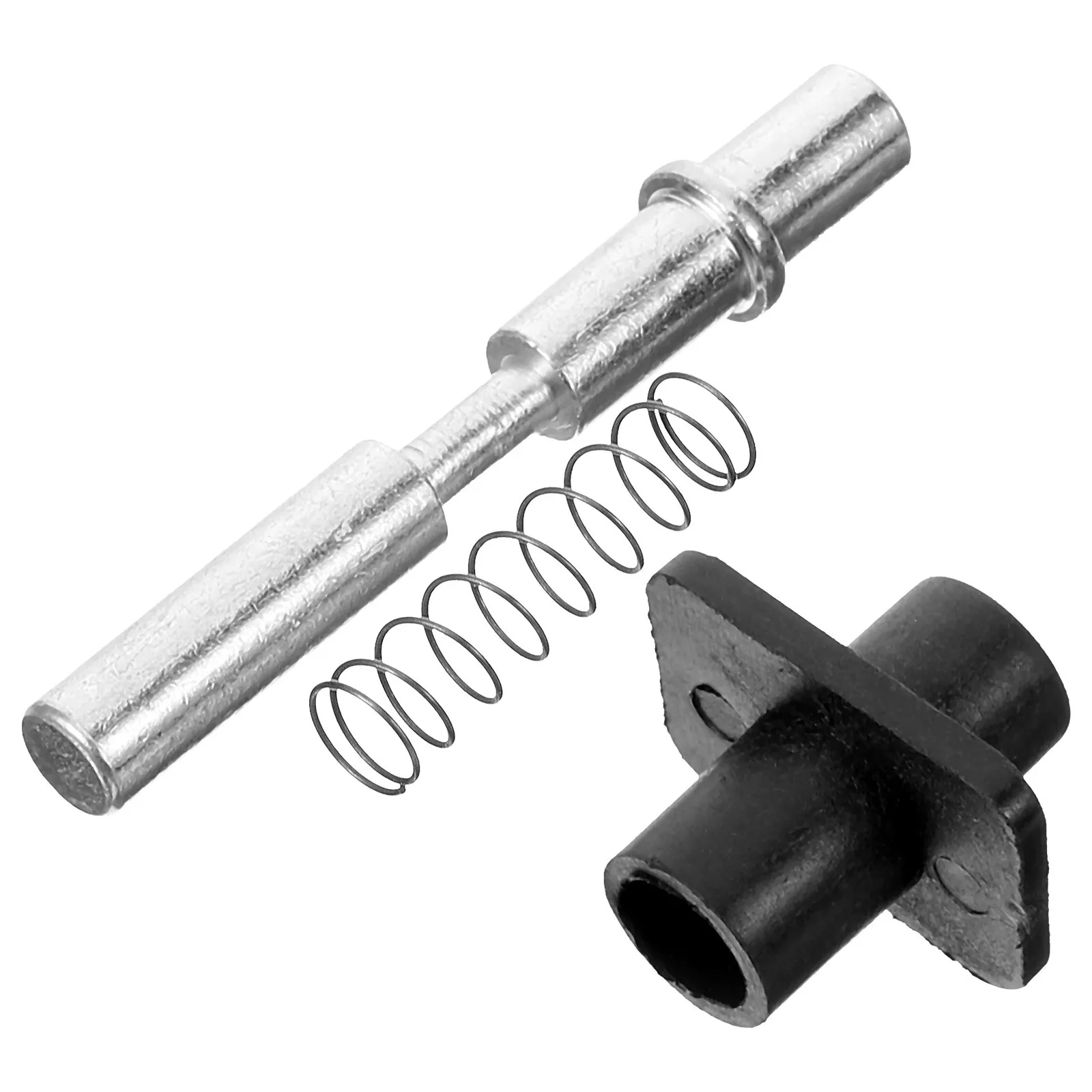 1 set di accessori per scaletta Set durevole Scale telescopiche pieghevoli in bambù Base per albero a molla di ricambio Molla per scaletta pieghevole