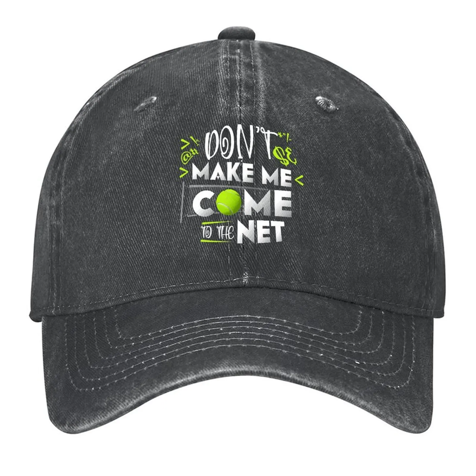 

Don't make me come to the net Baseball Cap Kids Hat Icon luxury woman cap Designer Hat Woman Hats Men's