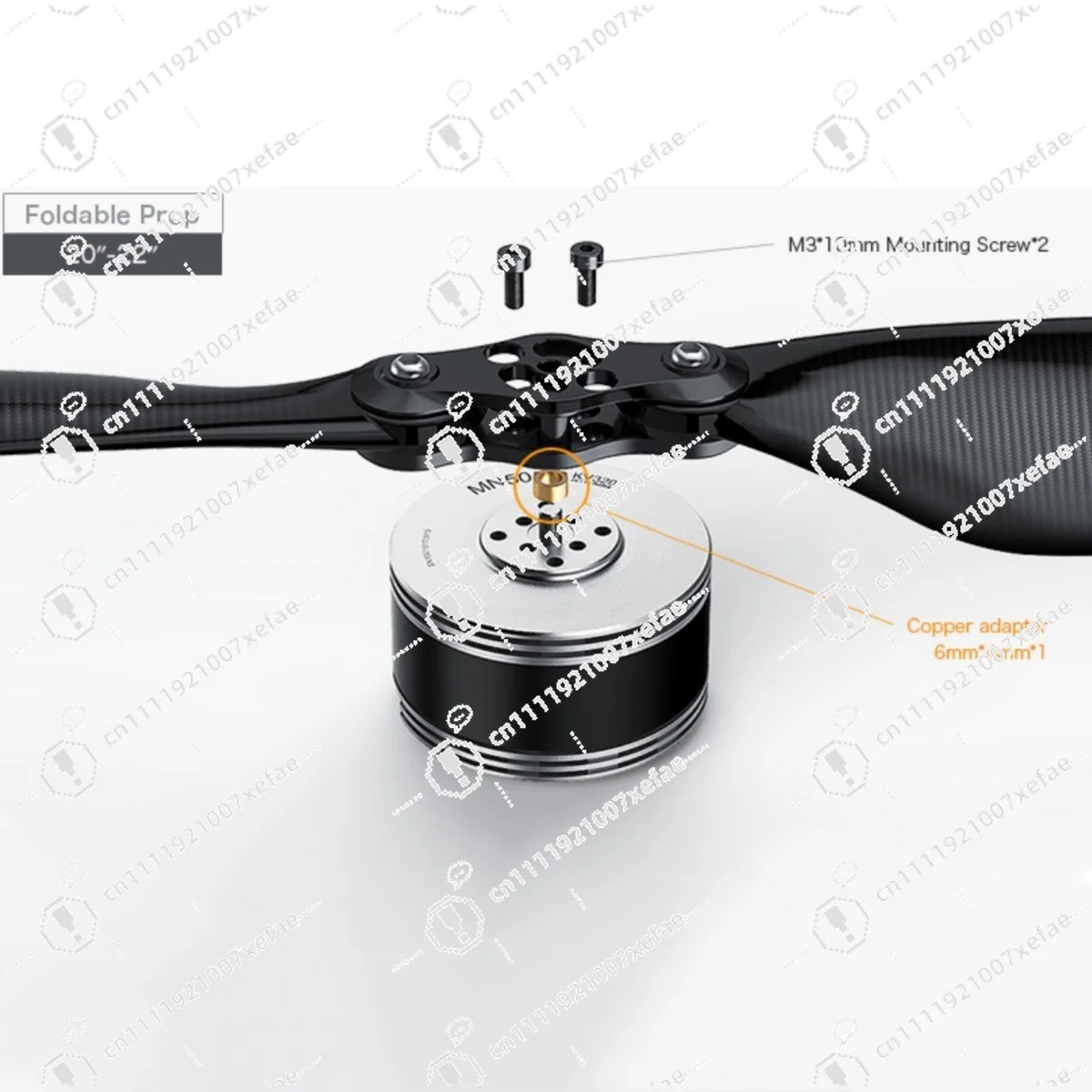 MN501-S KV240/300/360 high 5KG thrust long time brushless motor