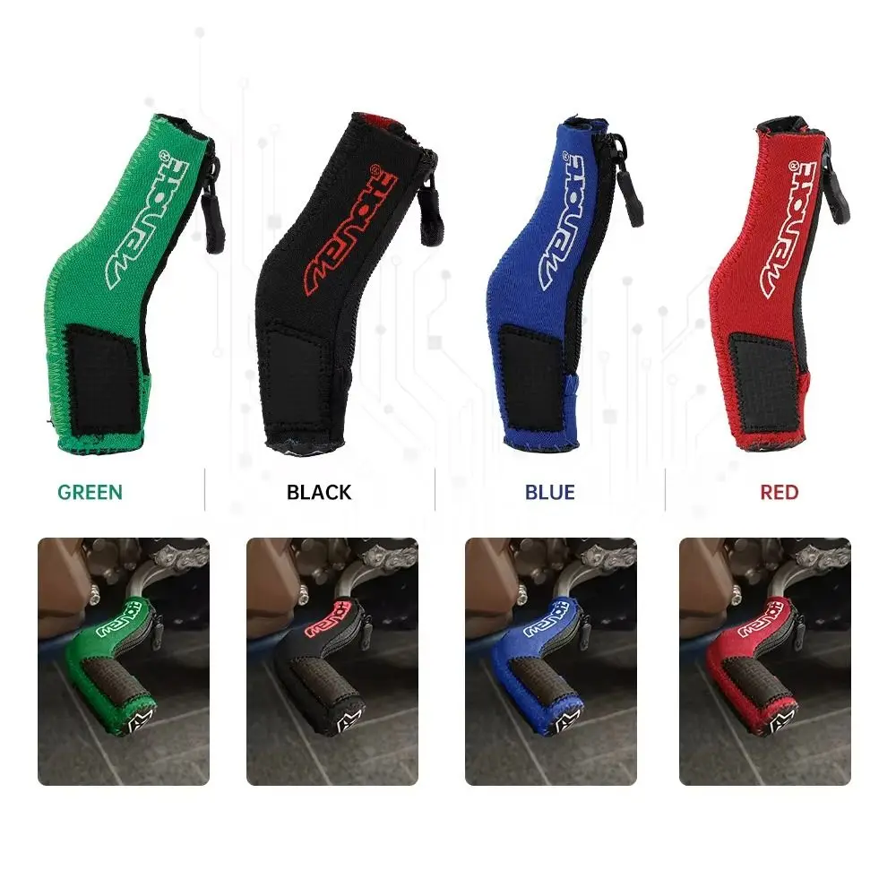 

Portable Universal Motorcycle Gear Shift Cover Anti-skid Fabric Lever Pedal Boot Scratch-proof Durable Overshift Lever Protector