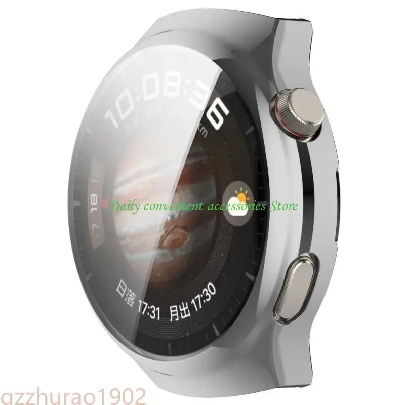 97QB Watch Protector Cover -Hülle für Watch 4 Protector Stoßstangenrahmenabdeckung