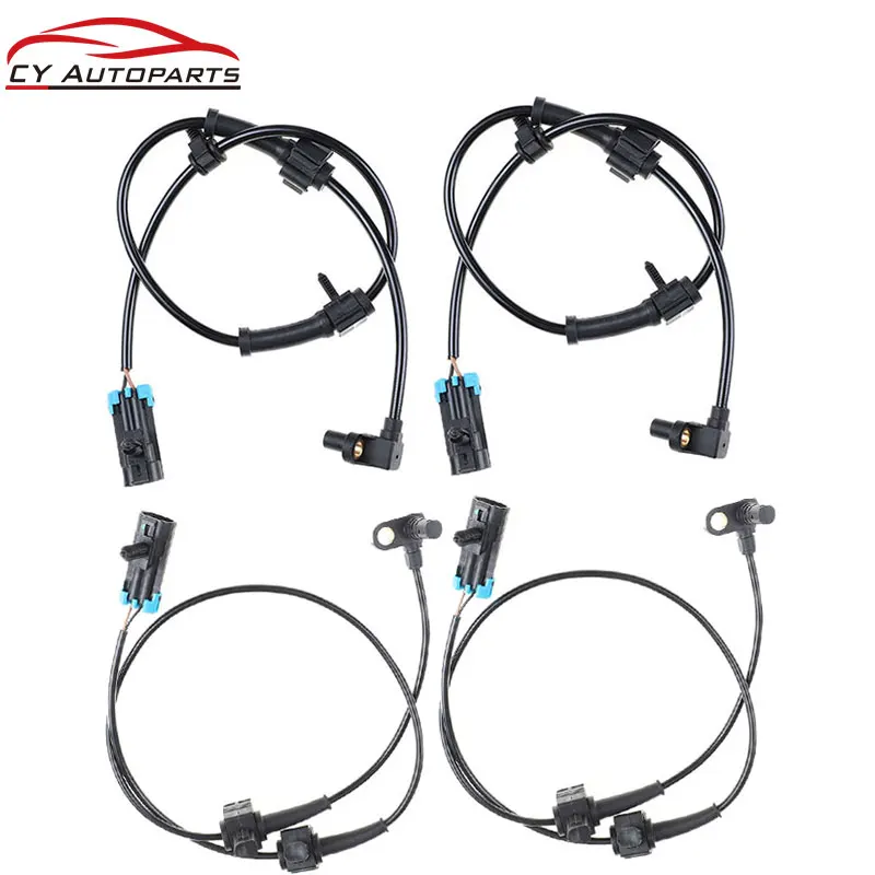 

New Front Rear Left Right ABS Wheel Speed Sensor For Hummer GM 2006-2010 H3 15874864 15862988