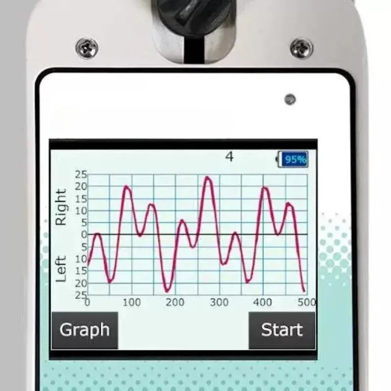 X upgraded spine detector with touch screen and spine graph display