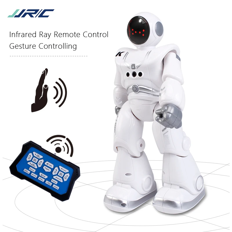 JJRC R18 RC Robot Programming Automatic Presentation Intelligent RC Robot Gesture Sensor Smart Robots Children Toys Gift