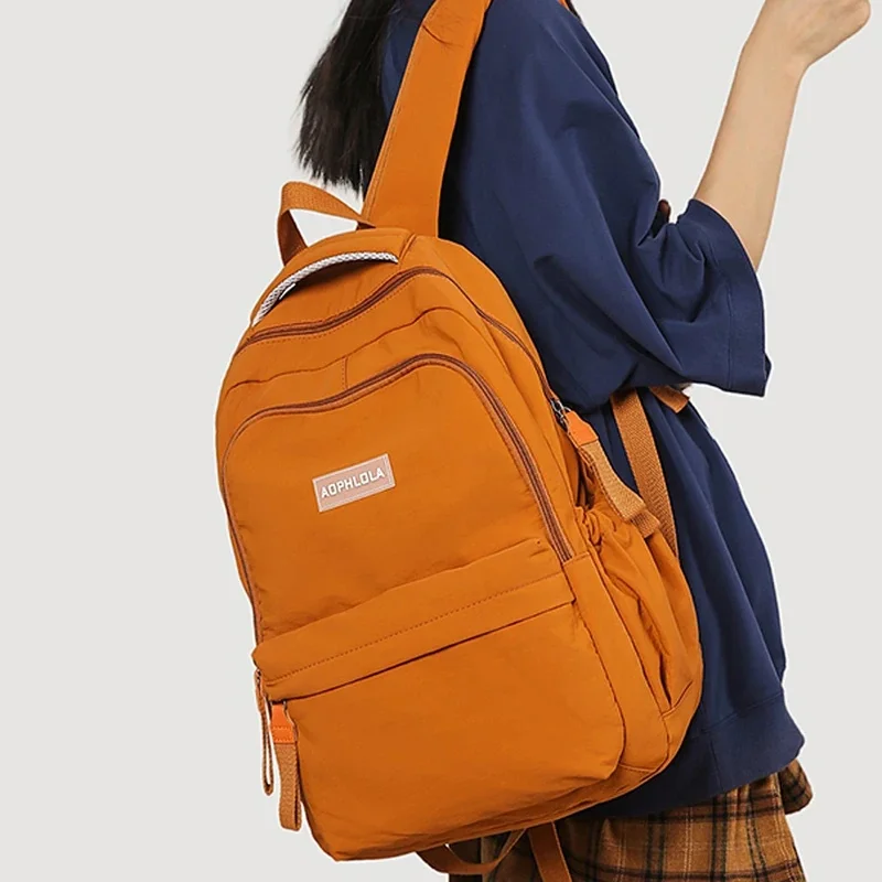 Waterproof Women's Backpack Daily Travel Female Multi-pocket Woman Man Travel Bag Schoolbag for Teenage Girl Boy Laptop Knapsack