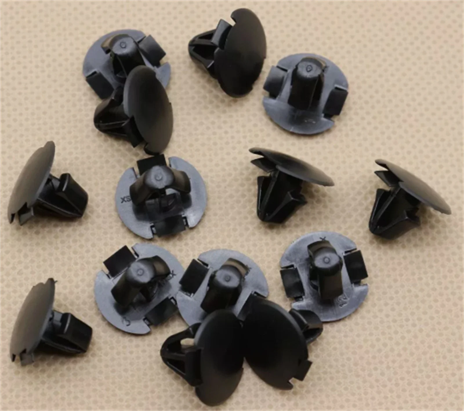 FDONG 10 Pcs Black Nylon Fender Liner Retainer for Toyota Lexus Camry RAV4 ES 300h ES 350 GS 200h 90467-06192 