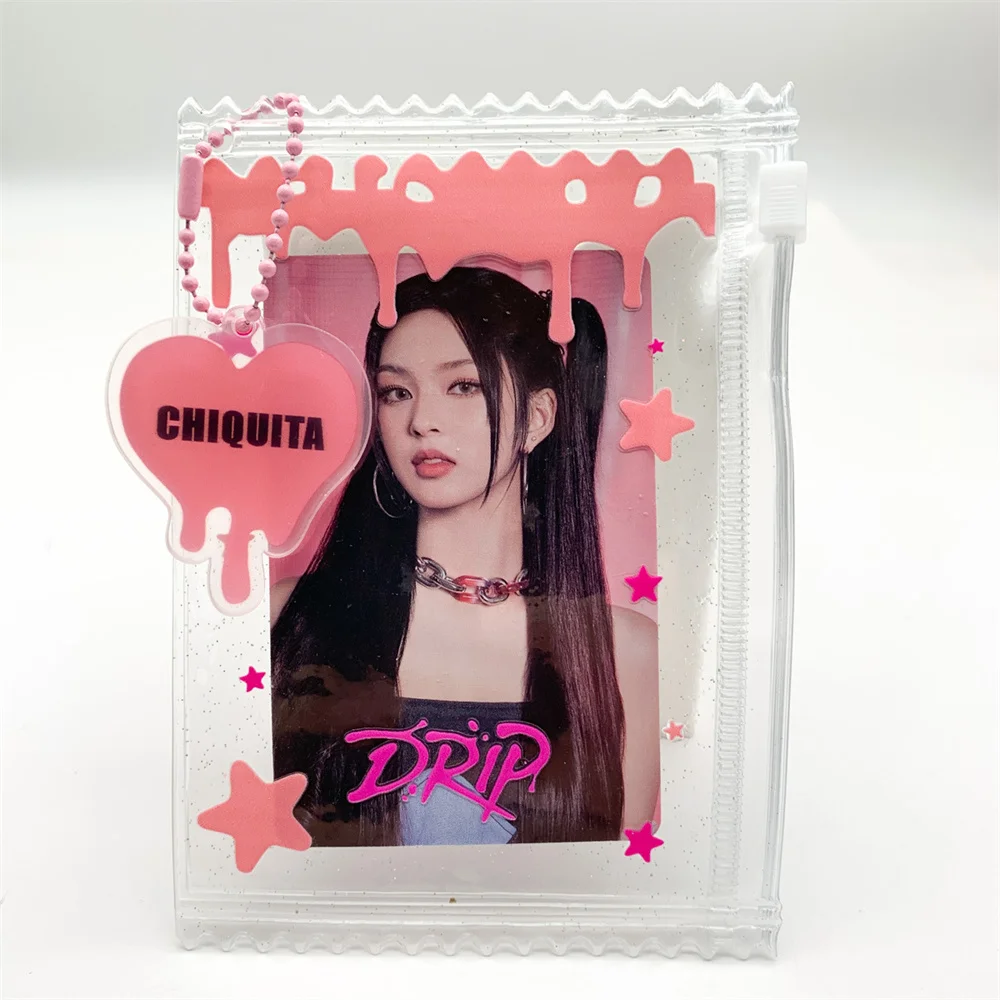 Kpop Babymonter PVC Card Sleeve Cute Small Card Protective Cover RUKA PHARITA ASA AHYEON RAMI RORA CHIQUITA Fans Gifts Collect