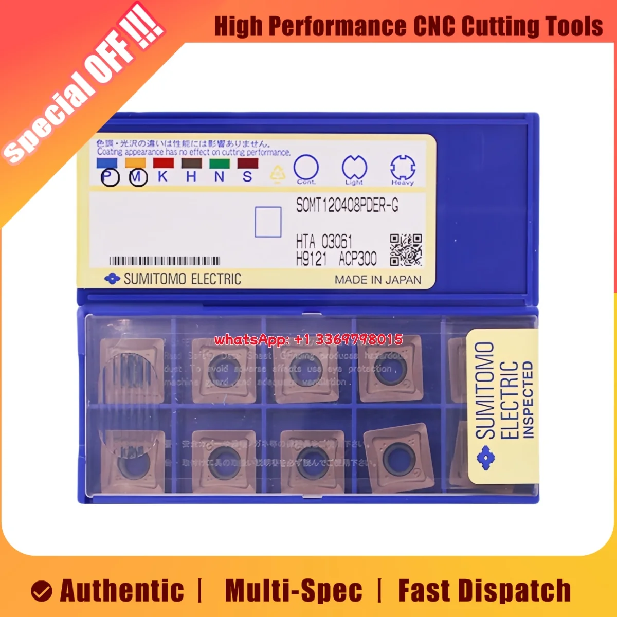 

10 шт. оригинальная фрезерная вставка SOET SOET120408PDFR-G H1