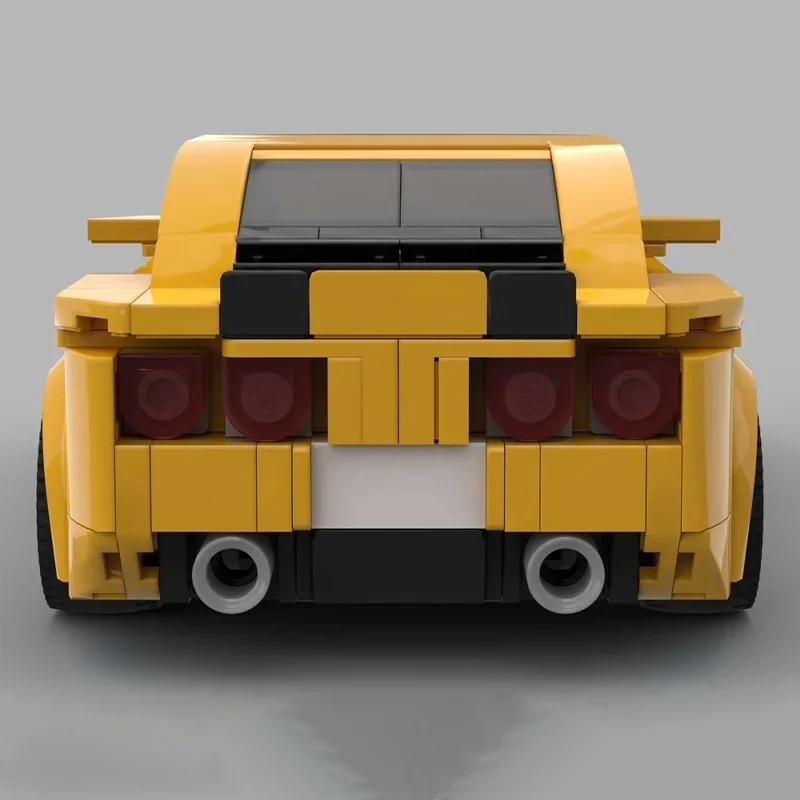 329pcs MOC Chevroleteed Camarosn SS Generation Model Building Blocks Creative Idea Christmas Gifts Education Toys Brick Birthday
