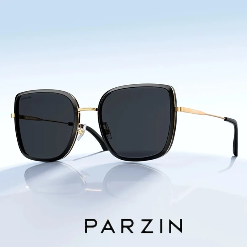 PARZIN Vintage Sunglasses Women Rectangle Sun Glasses For Female  UV Protection Ladies Eyewear New 92125