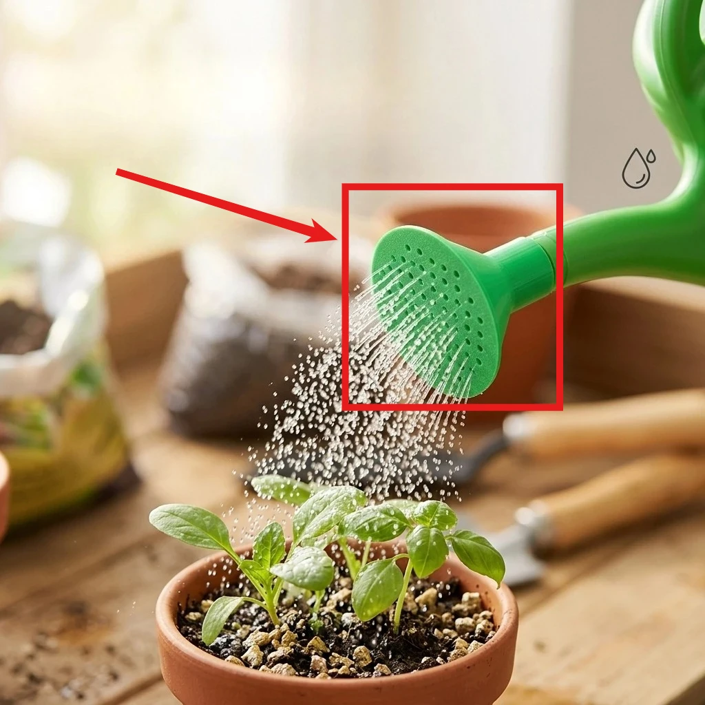 Adjustable Rotation Watering Can Nozzle Replacement Part, 3D‑Printed Portable Sprinkler Head for Garden Flower Irrigation