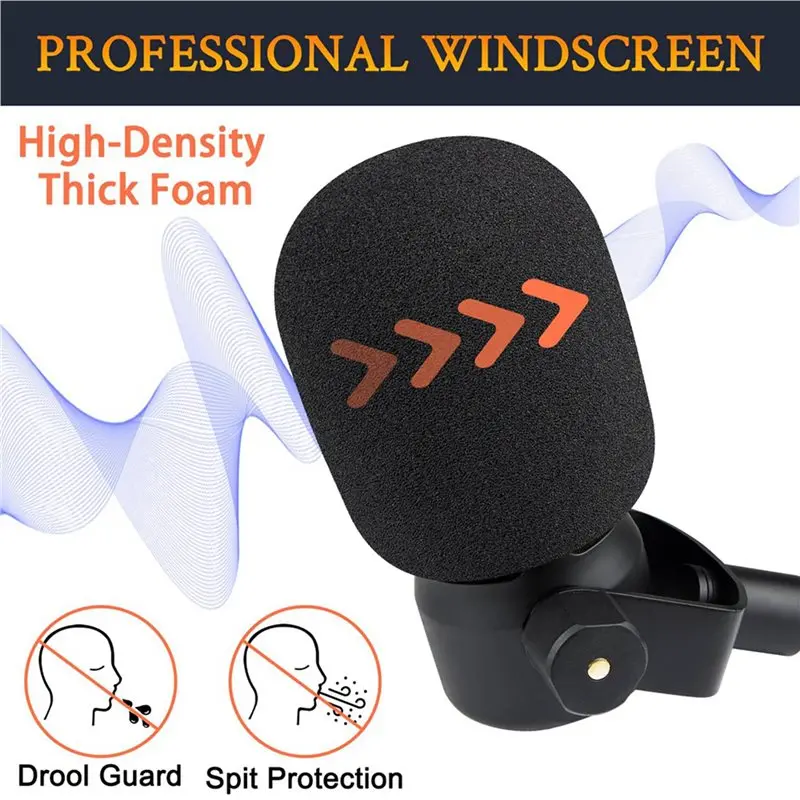 a62t-–-4-filtros-para-microfones-rode-podmic-modelo-cardioide-dinamico-para-uso-em-transmissoes-com-capa-protetora-e-espuma-para-protecao-contra-o-vento