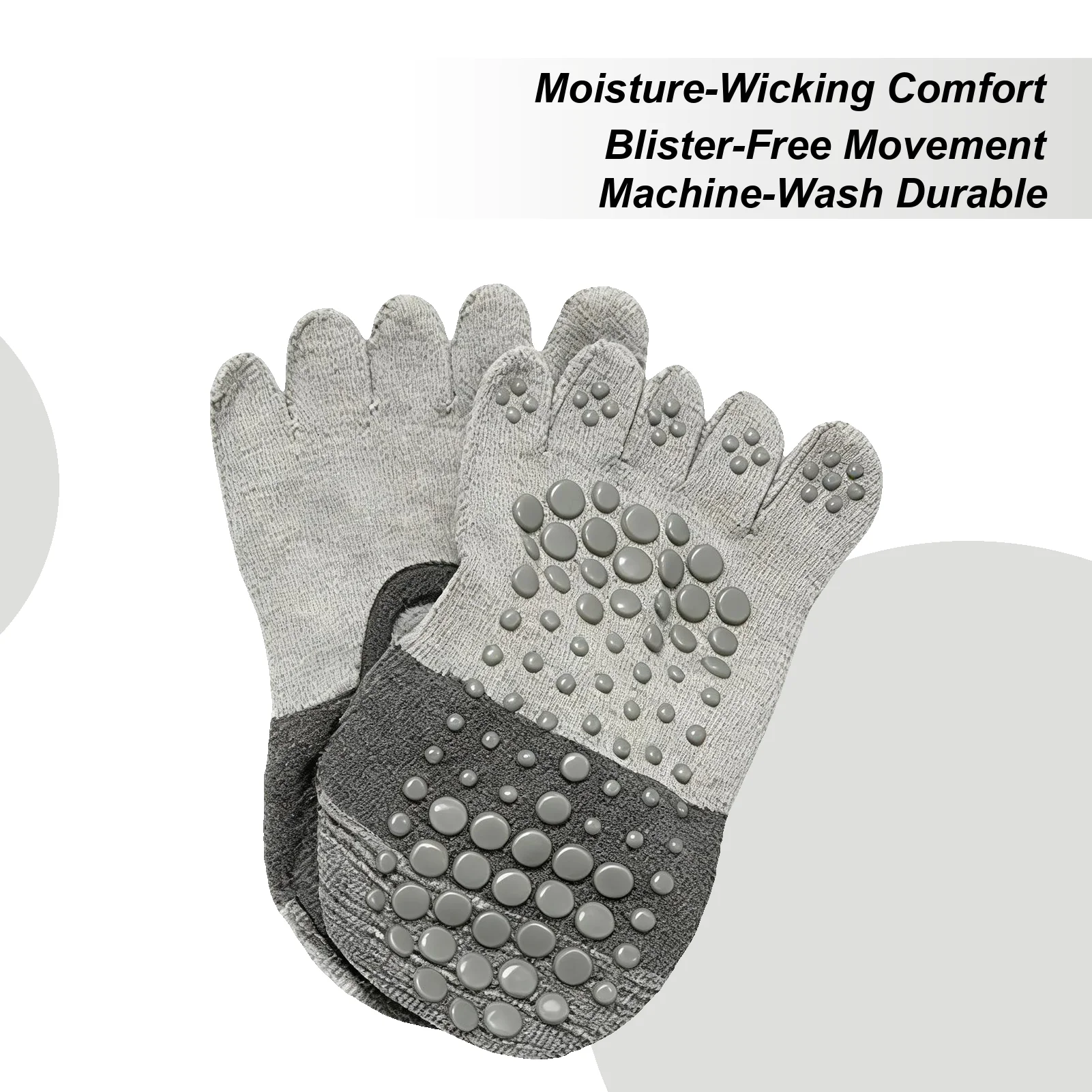 

Носки для йоги, дышащие, теплые, нескользящие, для пилатеса, спортзала, дома, больницы, баскетбола, футбола, тренировок, балета