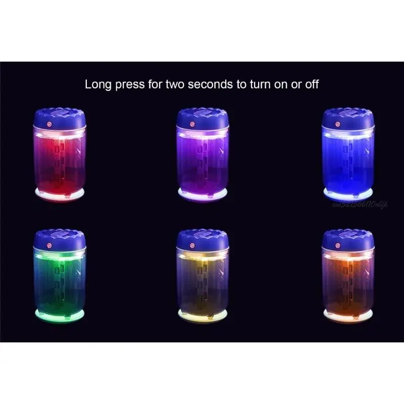 27RB Flame Ultrasonic Air Humidifier Home Office Fragrances Atomizer.