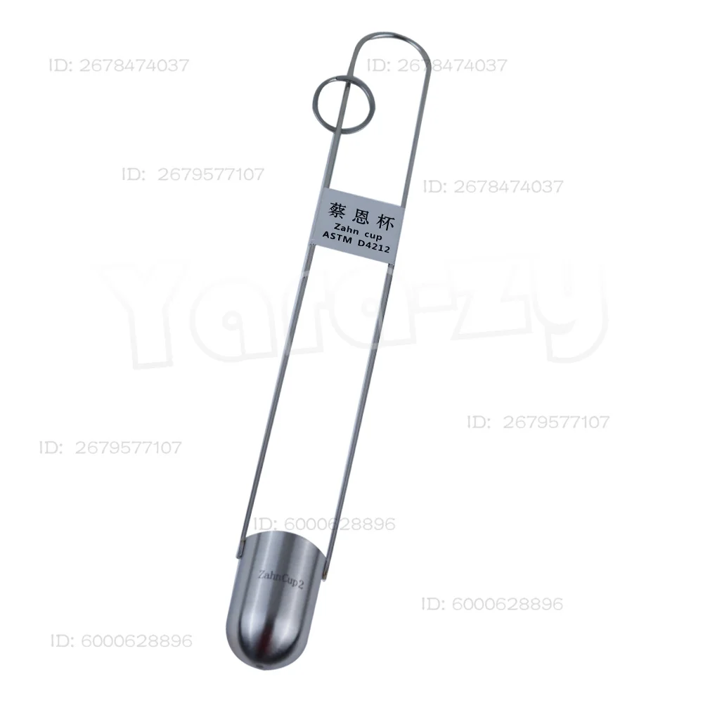 Zahn Cup Viscosity Cup Tester Viscometer Flow Cup Stainless Steel zahn cup1# 2# 3# 4# 5#