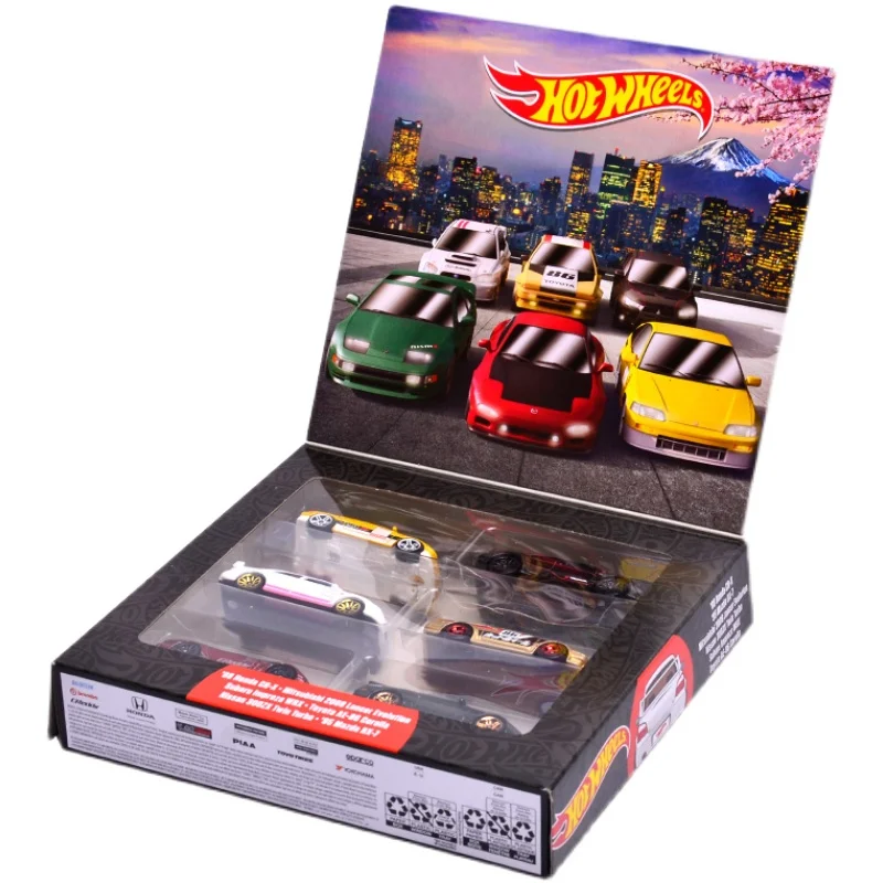 Ruote calde originali Car Culture AE86 Toyota 1/64 Honda Hotwheels Boy giocattoli per auto in lega Premium per bambini collezione classica regalo