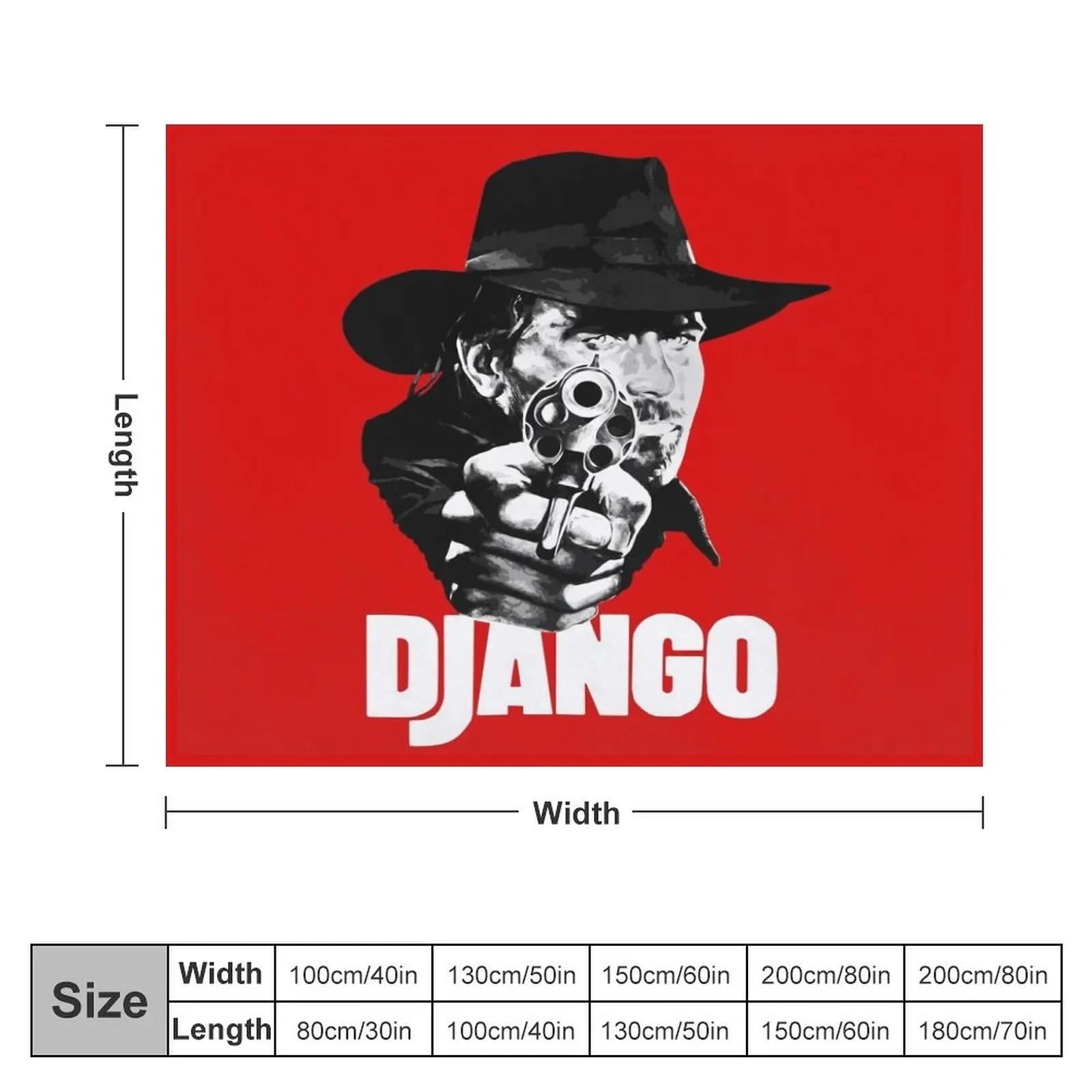 Django - Franco Nero Throw Blanket blankets ands Quilt Blankets