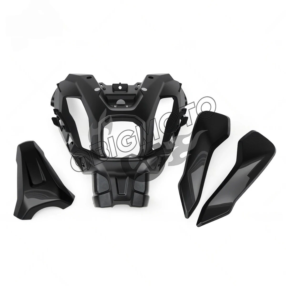 MT 07 2024 Motorcycle Front Headlight Head Cowl Upper Nose Fairing Holder Cover Accessories Set For YAMAHA MT07 MT-07 2021-2023 3